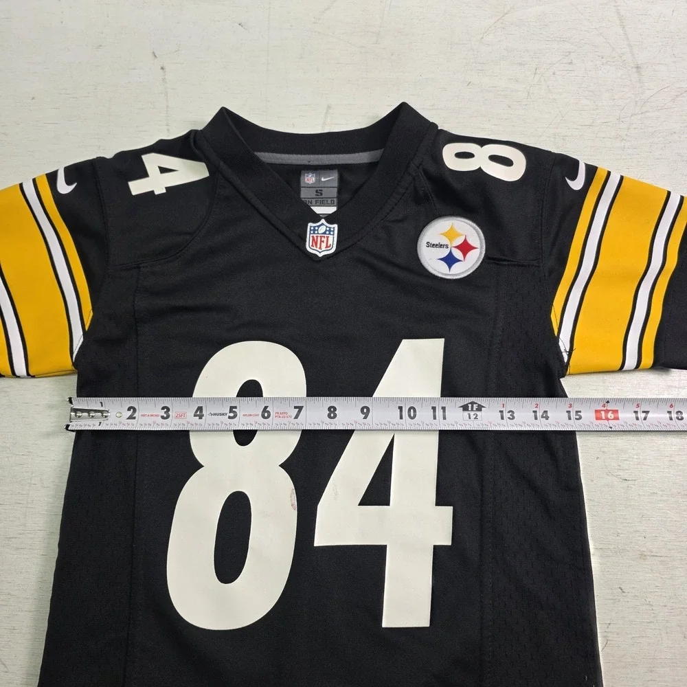 Antonio Brown Pittsburgh Steelers #84 Nike NFL Jersey Youth Small (8) Black VG